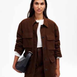 Madewell Women’s Flap Pocket Field Jacket NWOT
